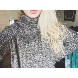 Cowl neck sweater